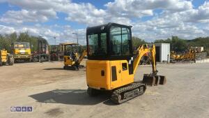 2022 jcb 16C(cabbed) c/w 3 bucket - 3