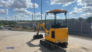 2022 jcb 16C(canopy) c/w 3 bucket - 3