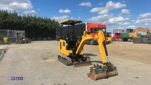 2022 jcb 16C(canopy) c/w 3 bucket - 5
