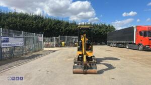 2022 jcb 16C(canopy) c/w 3 bucket - 8