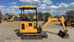 2022 jcb 16C(canopy) c/w 3 bucket - 11
