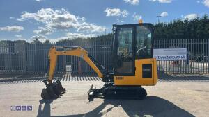 2021 jcb 15C(cabbed) c/w 3 bucket - 2