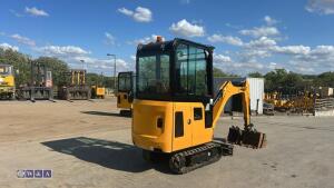 2021 jcb 15C(cabbed) c/w 3 bucket - 4