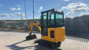 2021 jcb 15C(cabbed) c/w 3 bucket - 6