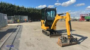 2021 jcb 15C(cabbed) c/w 3 bucket - 8