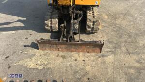 2021 jcb 15c ( cabbed ) c/w 3 buckets - 21