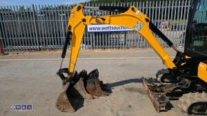 2022 jcb 16C(cabbed) c/w 3 bucket - 18