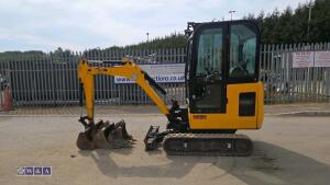2022 jcb 16C(cabbed) c/w 3 bucket - 2