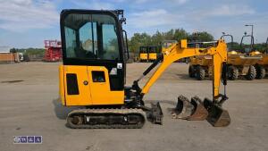 2022 jcb 16C(cabbed) c/w 3 bucket - 6