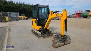 2022 jcb 16C(cabbed) c/w 3 bucket - 7