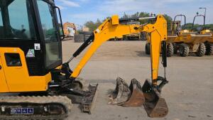 2022 jcb 16C(cabbed) c/w 3 bucket - 15