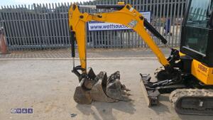 2022 jcb 16C(cabbed) c/w 3 bucket - 18