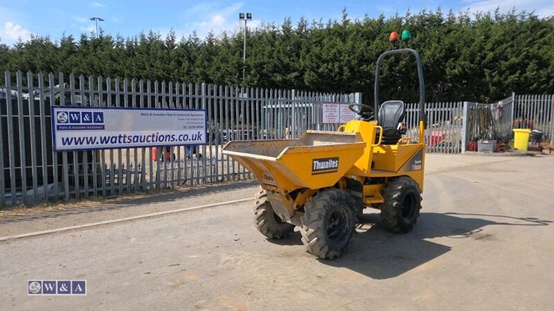 2022 thwaites 1ton high-tip dumper (hours 638)