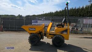 2022 thwaites 1ton high-tip dumper (hours 638) - 2