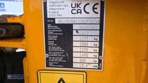 2022 thwaites 1ton high-tip dumper (hours 638) - 14