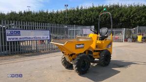 2022 thwaites 1ton high-tip dumper (hours 522)