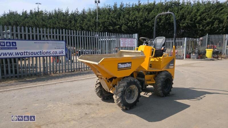 2022 thwaites 1ton high-tip dumper (Hours 321)