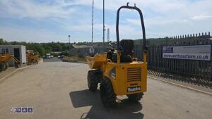 2022 thwaites 1ton high-tip dumper (Hours 321) - 3