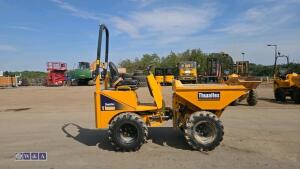 2022 thwaites 1ton high-tip dumper (Hours 321) - 6