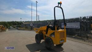 2022 thwaites 1ton high-tip dumper (hours 466) - 3