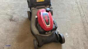 HONDA petrol mower c/w collection box - 2