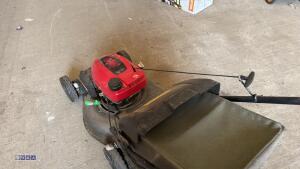HONDA petrol mower c/w collection box - 6