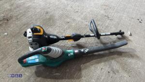 BOSCH battery leaf blower & petrol combi unit - 2