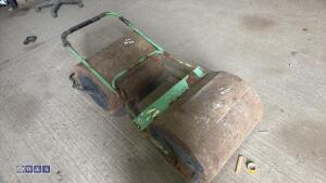 2 x garden rollers - 2