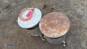 2 x BULLFINCH gas heaters - 2
