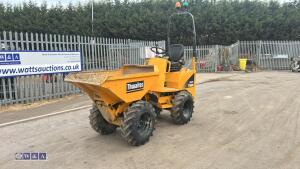 2022 Thwaites 1 ton dumpers
