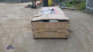 23ft x 22ft double garage metal shed (unused) - 5