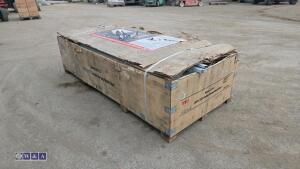 23ft x 22ft double garage metal shed (unused) - 8