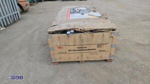 23ft x 22ft double garage metal shed (unused) - 9