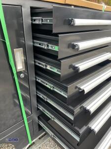 4.5ft 7-drawer 2-cabinet workbench (unused) - 6