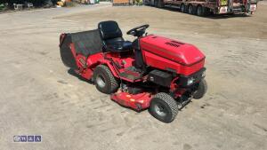 WESTWOOD petrol ride on mower c/w collector - 7