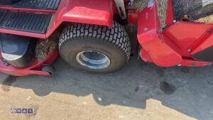 WESTWOOD petrol ride on mower c/w collector - 11