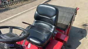 WESTWOOD petrol ride on mower c/w collector - 17