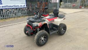 TAO MOTOR TITAN 250 2wd petrol quad bike c/w front winch, tow bar & lighting kit (s/n L9NACRFXS1200369)