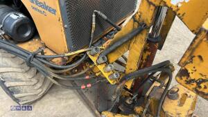 CASE MAXI SNEAKER SERIES-3 kubota diesel trencher c/w front blade, weights & rops (s/n JAF0199885) - 10