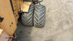 CASE MAXI SNEAKER SERIES-3 kubota diesel trencher c/w front blade, weights & rops (s/n JAF0199885) - 15