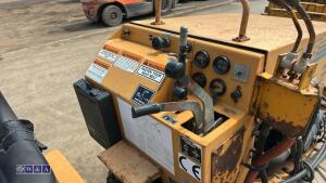 CASE MAXI SNEAKER SERIES-3 kubota diesel trencher c/w front blade, weights & rops (s/n JAF0199885) - 16