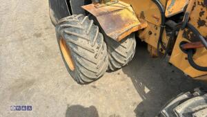 CASE MAXI SNEAKER SERIES-3 kubota diesel trencher c/w front blade, weights & rops (s/n JAF0199885) - 17