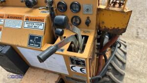 CASE MAXI SNEAKER SERIES-3 kubota diesel trencher c/w front blade, weights & rops (s/n JAF0199885) - 18