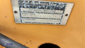 CASE MAXI SNEAKER SERIES-3 kubota diesel trencher c/w front blade, weights & rops (s/n JAF0199885) - 31
