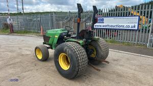 JOHN DEERE 4115 4wd hydrostatic tractor c/w spool valve, turf tyres & 3-point linkage (s/n D111057) - 3