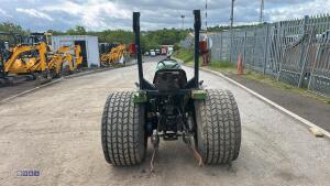 JOHN DEERE 4115 4wd hydrostatic tractor c/w spool valve, turf tyres & 3-point linkage (s/n D111057) - 4