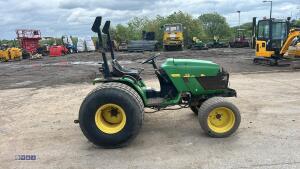 JOHN DEERE 4115 4wd hydrostatic tractor c/w spool valve, turf tyres & 3-point linkage (s/n D111057) - 6