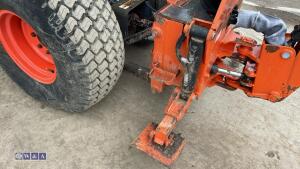 KUBOTA STa-30 4wd hydrostatic compact tractor c/w front loader & backhoe - 23