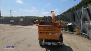 2002 JENSEN 528 Kubota diesel fast tow woodchipper (s/n 5502041180) - 4