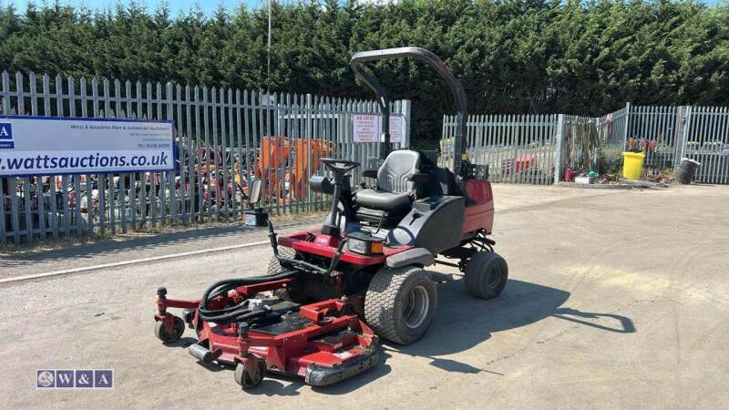 2012 TORO GM3400 4wd 5ft out front mower (AE13 HRN)(V5 in office)